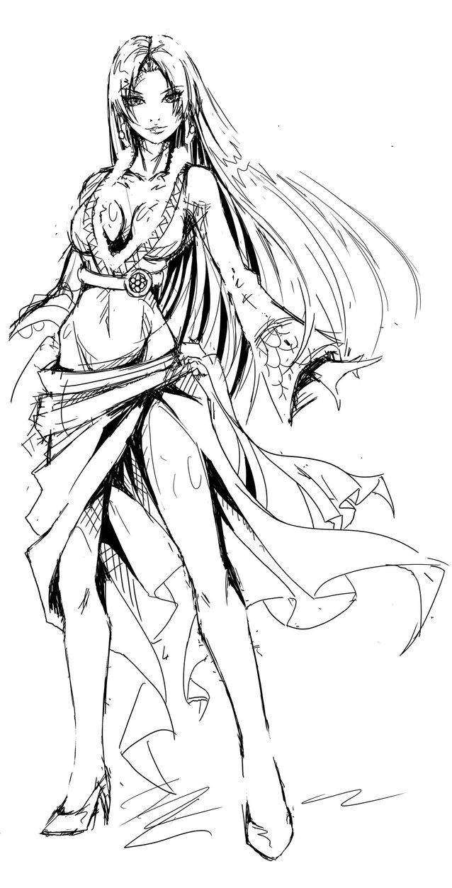 638x1253 Boa Hancock By Agacross