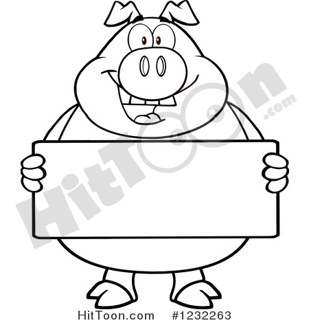 450x470 Pig Clipart