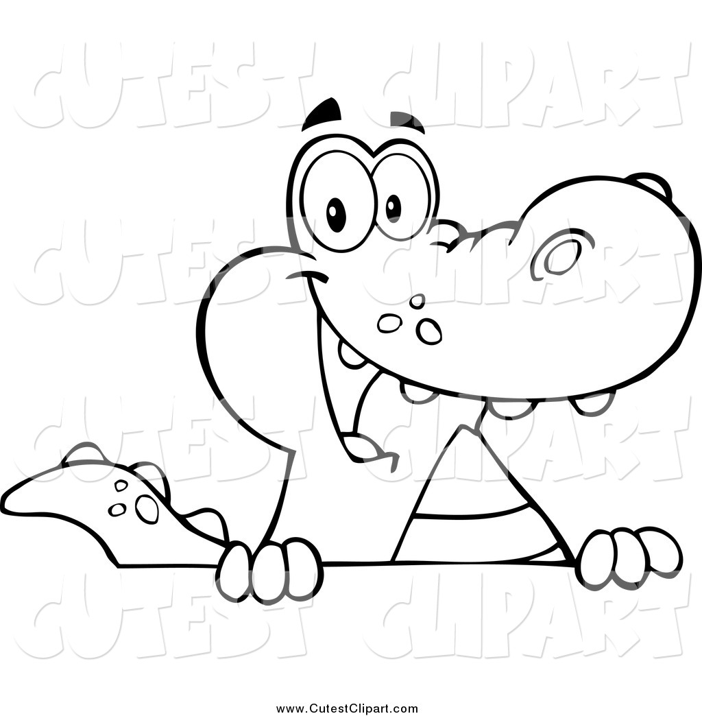 1024x1044 Cartoon Vector Clip Art Of A Black And White Happy Smiling