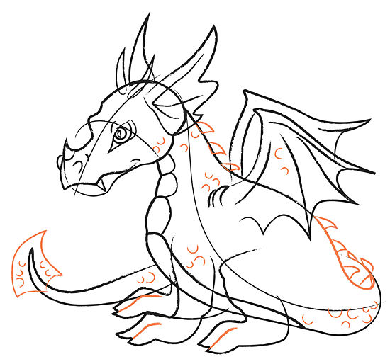 550x514 Draw A Dragon Dragons, Drawings And Doodles