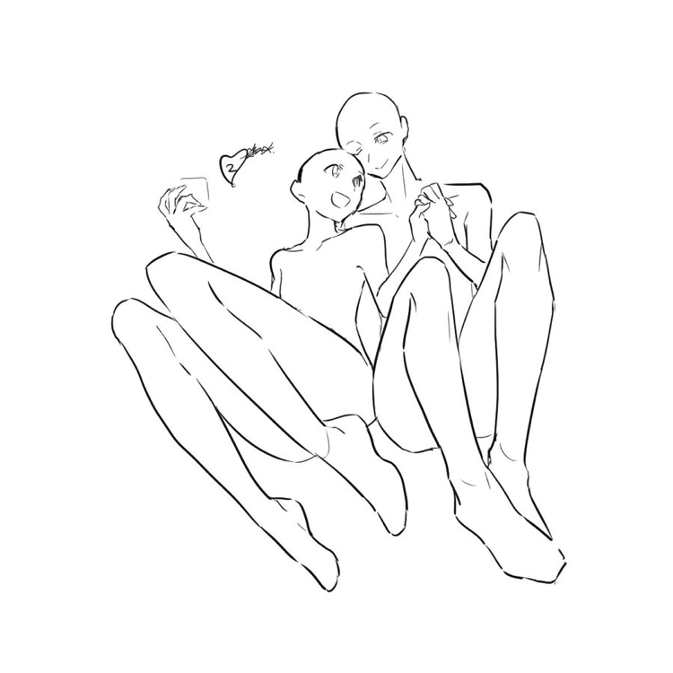 750x750 Draw The Squad Sketchesdrawings Squad, Pose