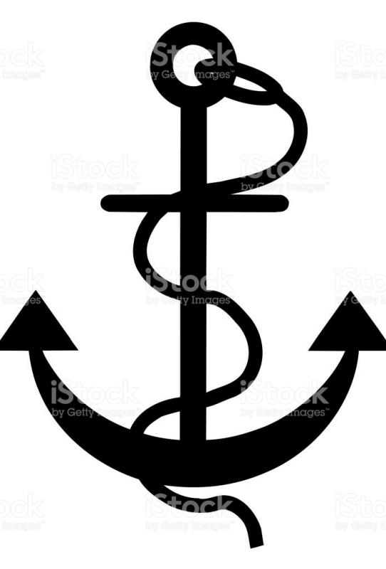 542x800 Clipart Boat Anchor