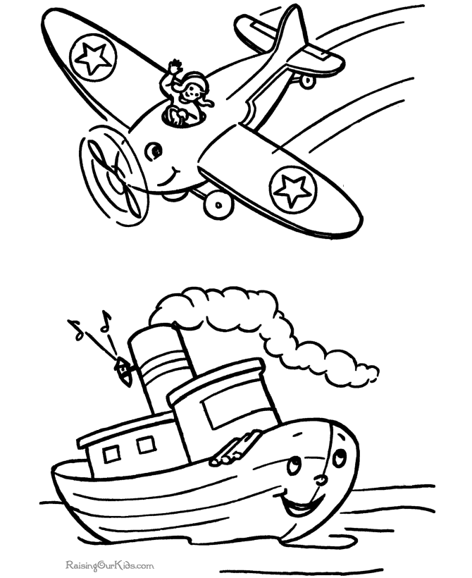 670x820 Kids Boat Coloring 023