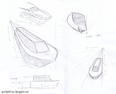 400x324 How To Draw A Boat!! A Step By Step Drawing Lesson Drawing Lessons