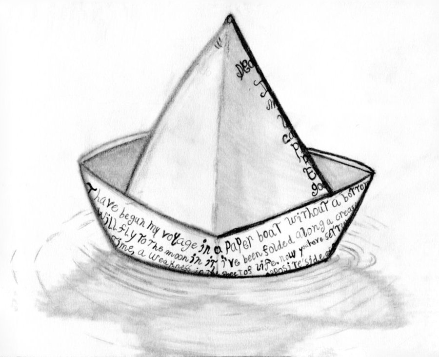 900x732 Paper Boat By Iconicthejam