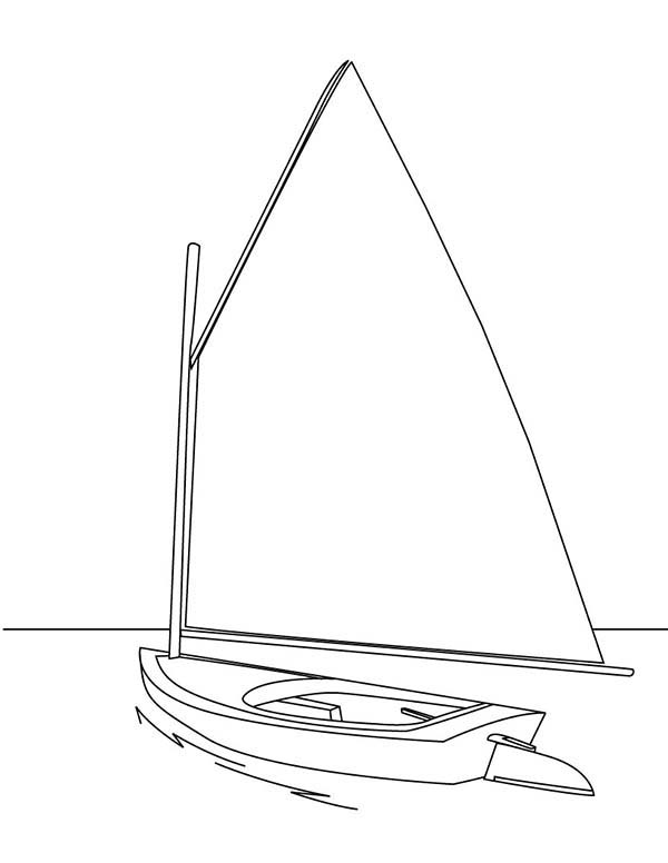 600x776 Sailing Boat Coloring Pages For Kids Batch Coloring