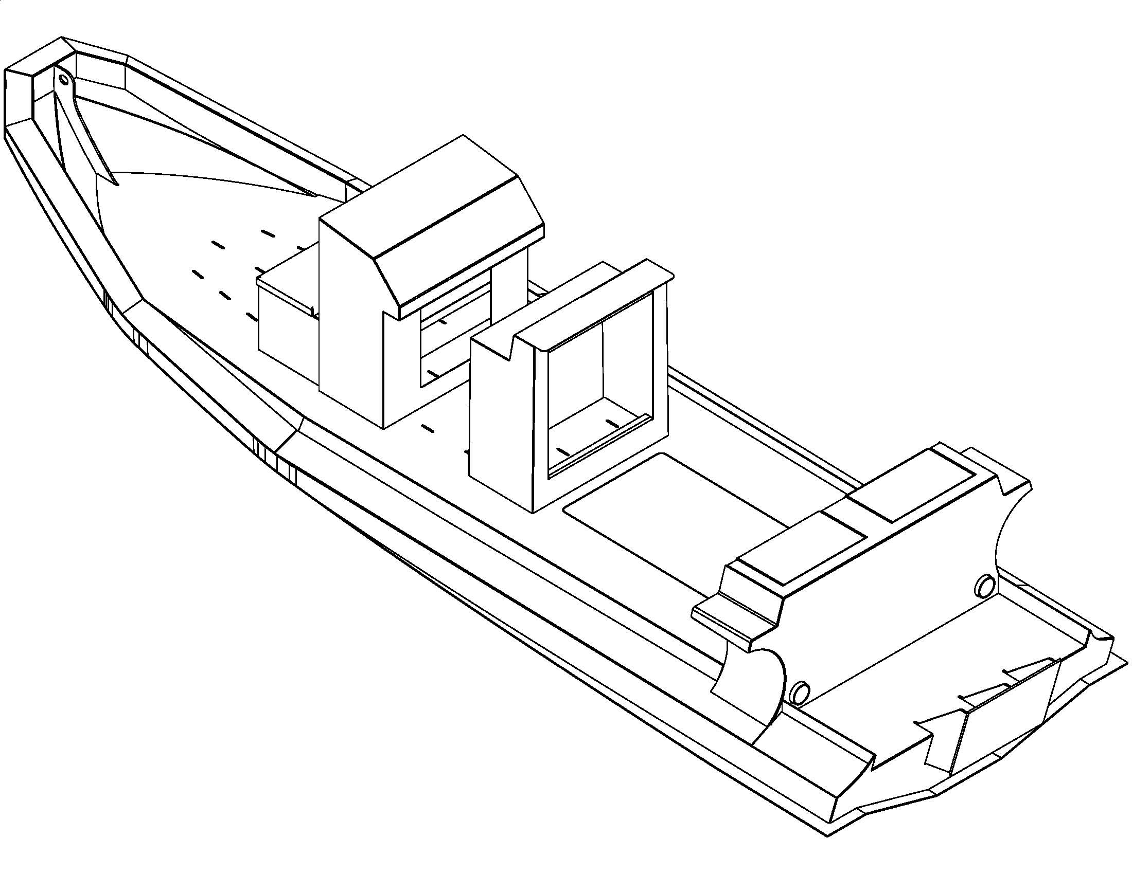 2200x1700 Aluminum Rib Boat Plans