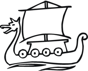 290x232 Boats Viking Ship Coloring Page, Anchor Coloring Page, Ship