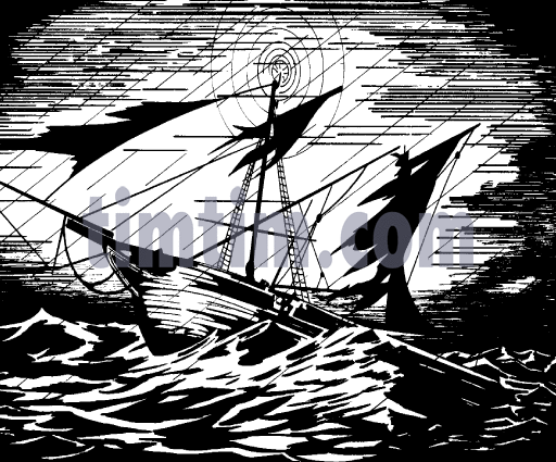 512x425 Free Drawing Of A Shipwreck Bw From The Category Boat Amp Sail