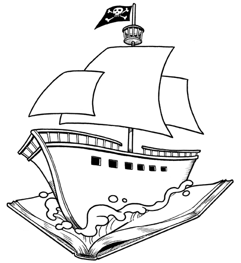 478x520 Pirate Ship Line Art By Cmichaelhall