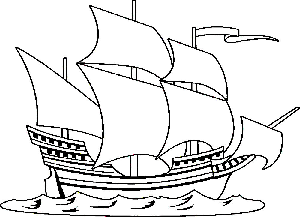 1000x723 Water Transport Coloring Pages