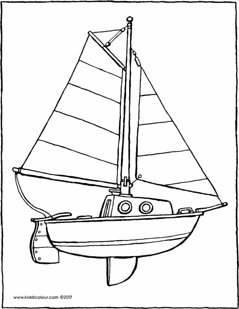 794x1024 On The Water Kleurprenten