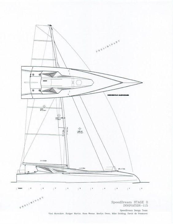 564x729 Imoca 60 Drawings