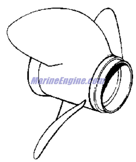 435x518 Evinrude Stainless Steel 3 Blade Propellers Amp Hardware V6 Amp V8