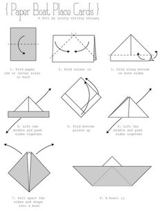 236x305 How To Make A Paper Boat Teacher Stuff Boating