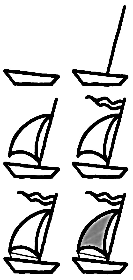 550x1154 How To Draw A Boat Step By Step 12 Great Ways