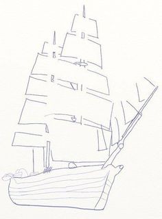 236x320 How To Draw A Sailing Ship Step By Step. Drawing Tutorials