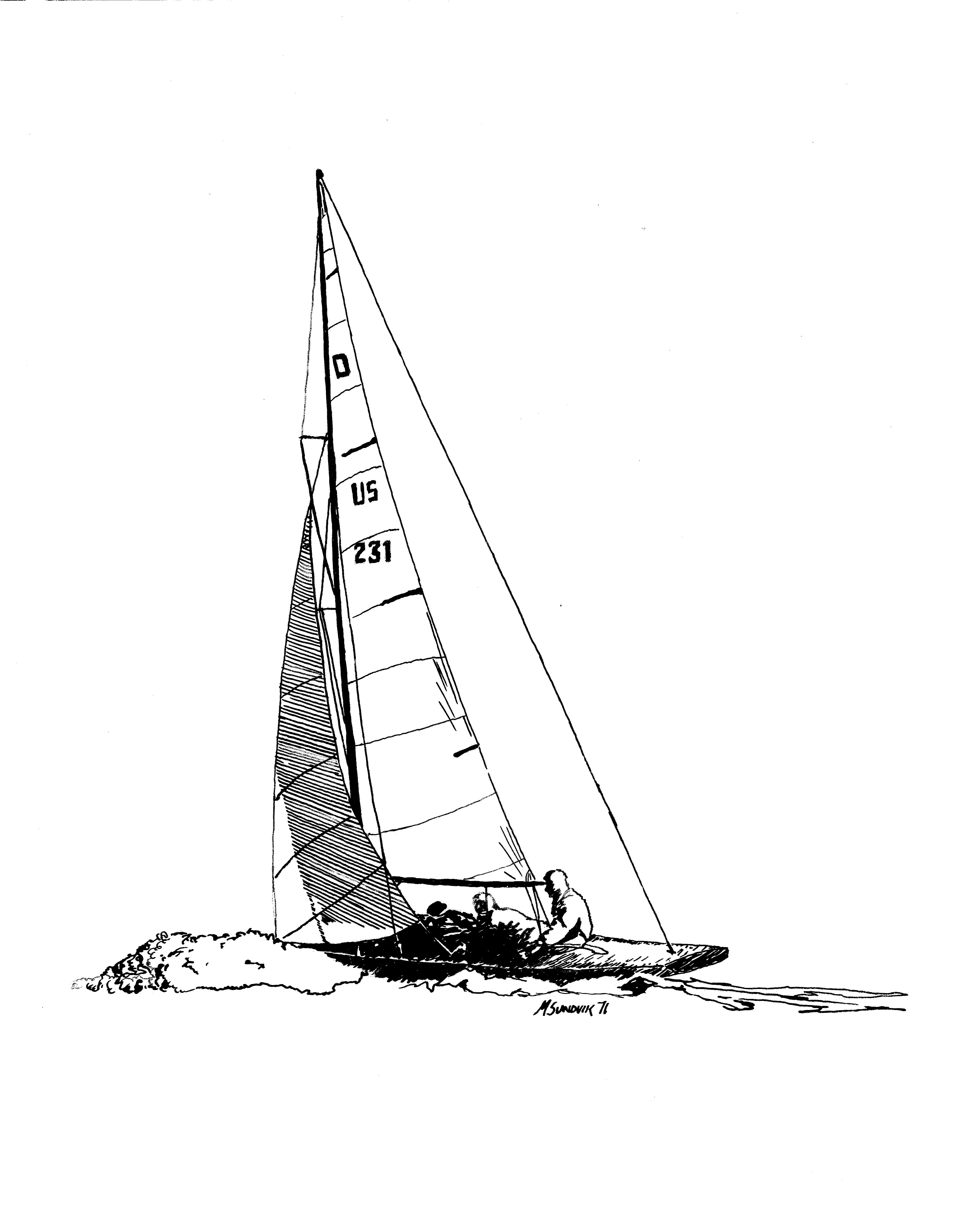 4519x5676 Sailing Drawings Original Artwork For Sale