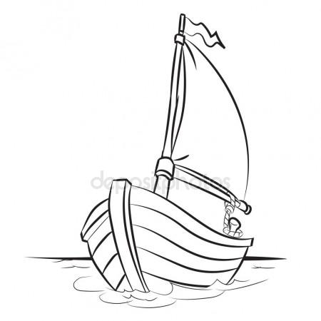 450x450 Boat Cartoon