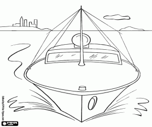 300x250 Boats Coloring Pages Printable Games