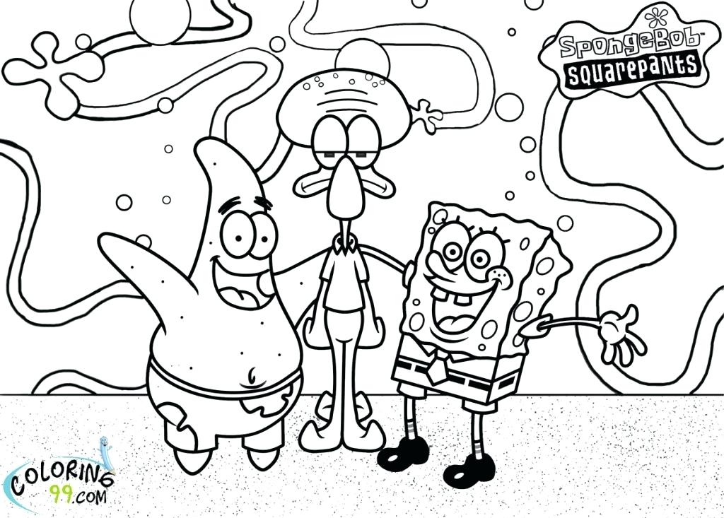 1024x733 Elegant Coloring Pages Spongebob Online Adult Sponge Bob Drawing C