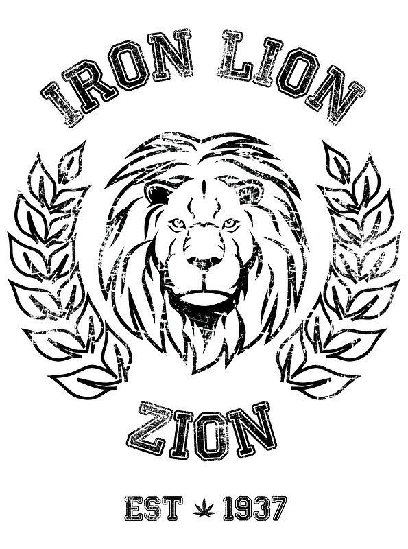 595x800 Iron Lion Zion Bob Marley Posters By Pesege Redbubble