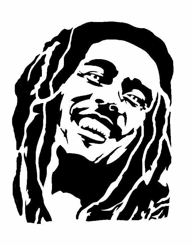 Bob Marley Drawing at GetDrawings | Free download
