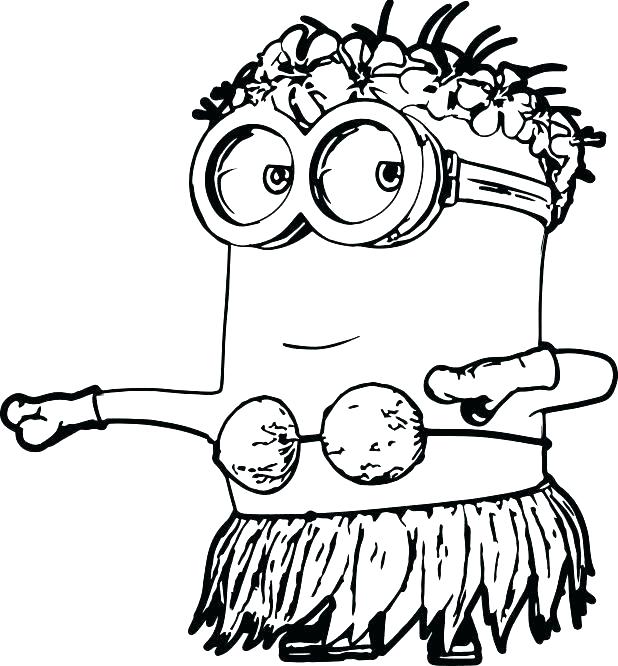 618x666 Free Printable Minion Coloring Pages 41 In Addition To Free Minion