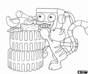 300x250 Bob The Builder Coloring Pages Printable Games