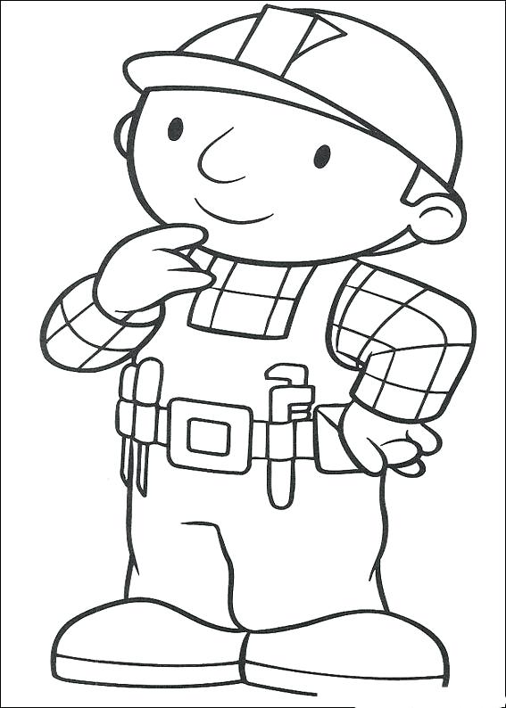 567x794 Ideal Pbs Kids Coloring Pages Bob The Builder 1 Next Page N Fun