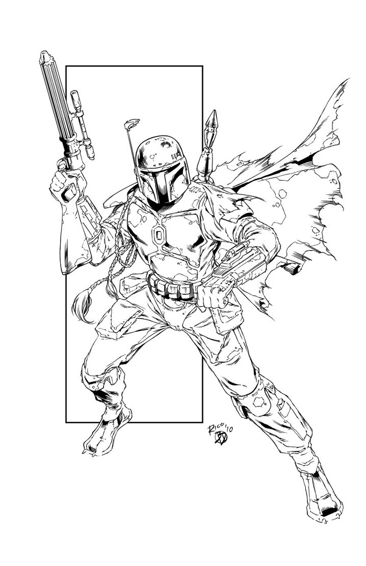 718x1112 Boba Fett By Bdstevens