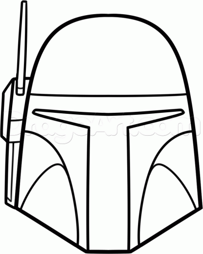 415x520 Learn How To Draw Boba Fett Easy, Star Wars Characters, Draw Star