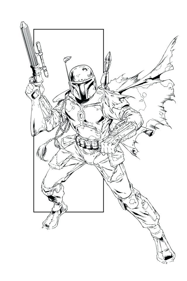 Boba Fett Helmet Drawing at GetDrawings | Free download