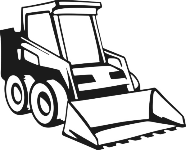 599x485 Bobcat Clipart Front Loader