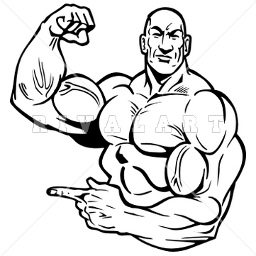 361x361 Resultado De Imagen De Bodybuilding Logos Graphic Design Ideas