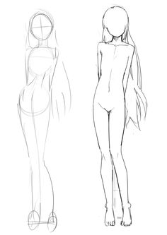 236x333 Female Body Template By ~faithtale On Drawings