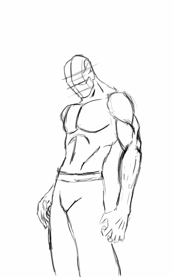 707x1131 Practice Sketch Body Form By Ilsor908