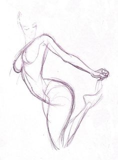 236x320 Female Body Line Drawing