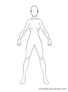 236x317 How To Draw Female Superheroes Female Character Template