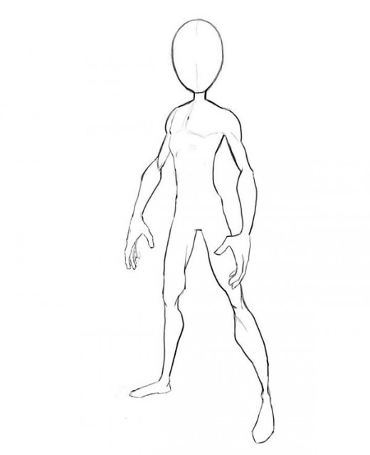 520x639 How To Draw Spiderman Body Outline Hubpages