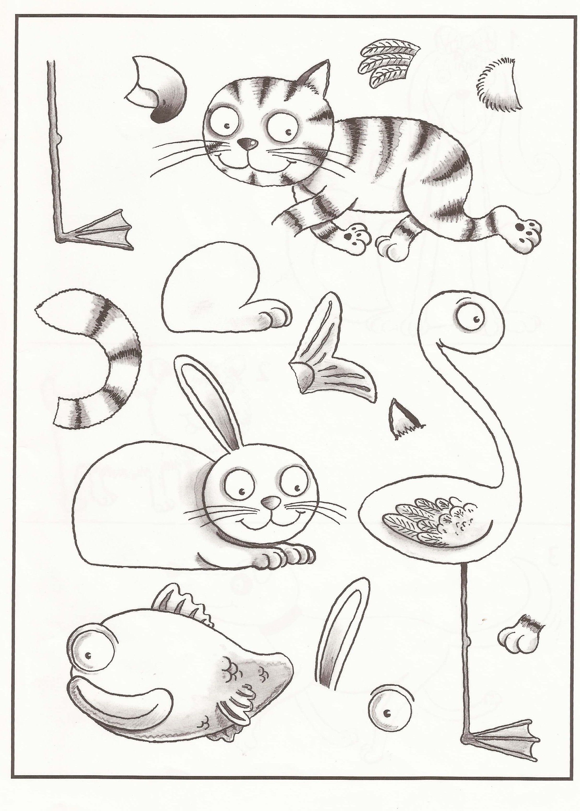 2224x3111 Primary School Animal Body Parts English Village