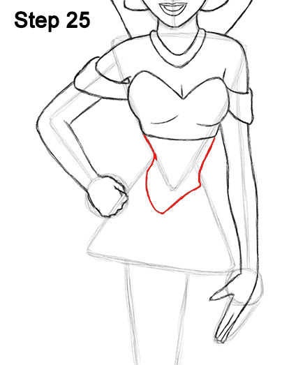 404x523 How To Draw Jasmine (Full Body)