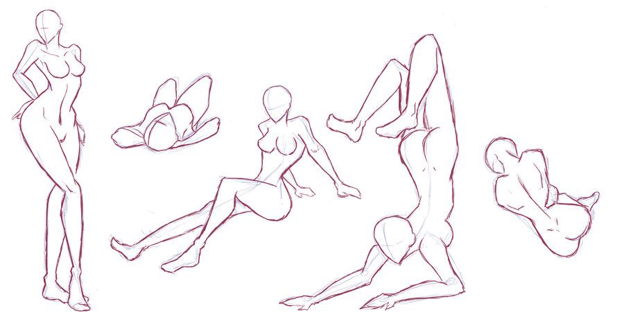 900x450 Female Body Studies By Finn93goochiro