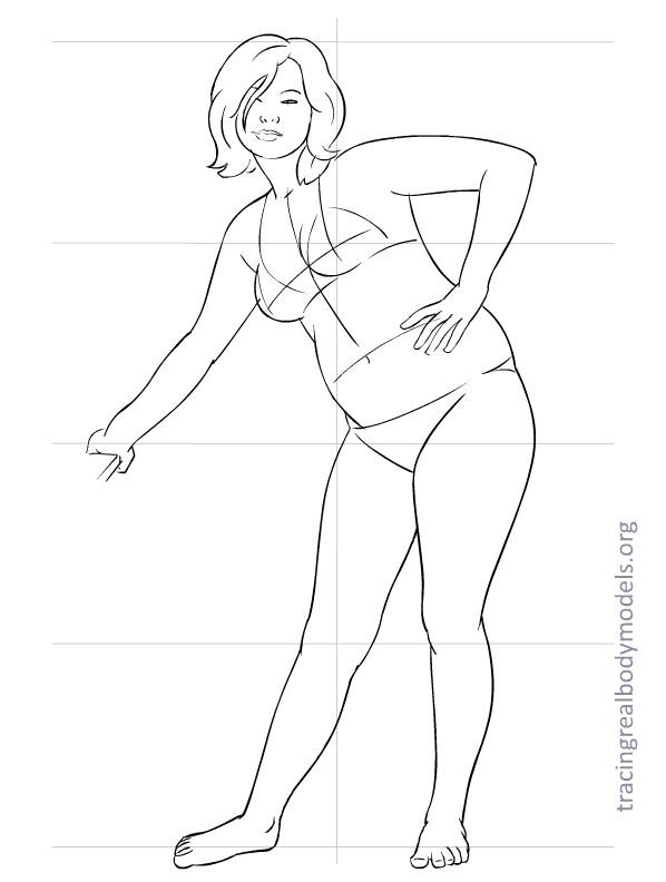 598x792 Sketch Model Template Inderecami Drawing