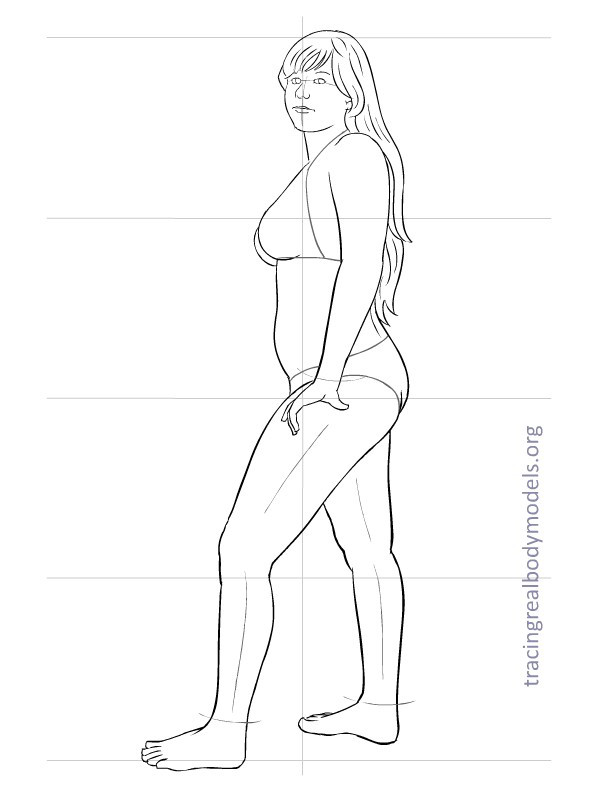 598x792 Fashion Figure Template 0016 Drawing The Body (
