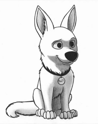 396x500 Disney's Bolt Images Some Of My Bolt Drawings Hd Wallpaper