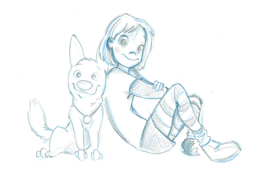 898x601 Bolt And Penny By Lelpel