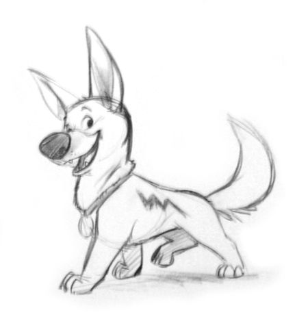 450x469 Bolt Concept Art