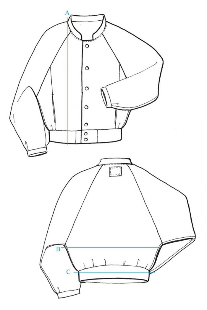 Bomber Jacket Drawing at GetDrawings | Free download