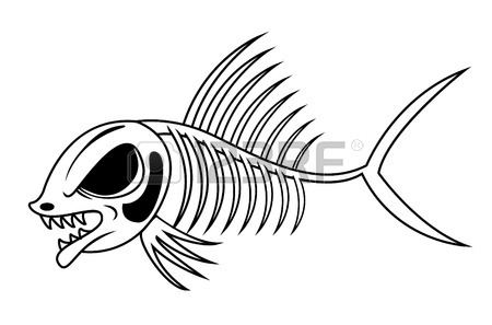 450x297 6,001 Fish Bone Stock Vector Illustration And Royalty Free Fish